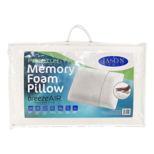 Jason Memory Foam Pillow White Standard