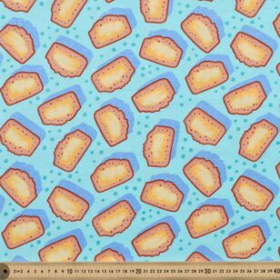 Laura Wayne Banana Bread 112 cm Flannelette Fabric Multicoloured 112 cm