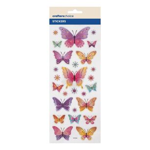 Crafters Choice Luxurious Butterfly Stickers Lux Butterfly