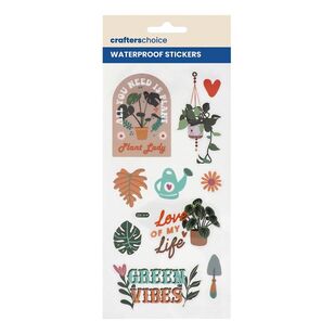 Crafters Choice Waterproof Plant Lady Stickers Waterproof Plant Lady
