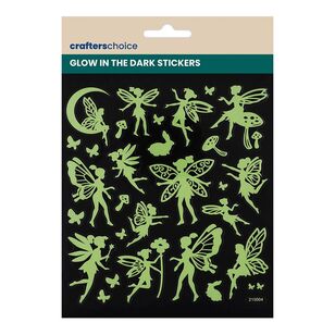 Crafters Choice Glow In The Dark Fairies Stickers Glow In The Dark Fairies