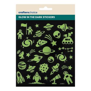 Crafters Choice Glow In The Dark Science Stickers Glow In The Dark Science