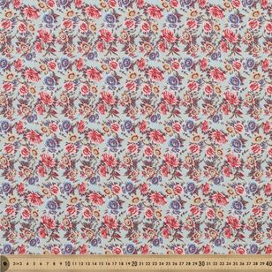 Chintzy Roses Garden of Delight 112 cm Fabric Sage 112 cm