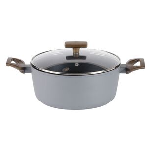 Equip Ecopro Casserole With Lid Slate Grey & Black 24 cm