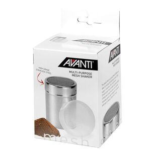 Avanti Shaker With Mesh Top Silver