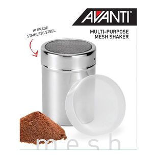 Avanti Shaker With Mesh Top Silver