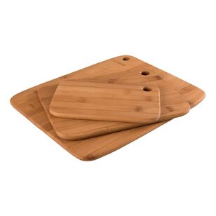 Peer Sorensen Long Grain Bamboo Cutting Boards Set Of 3 Brown