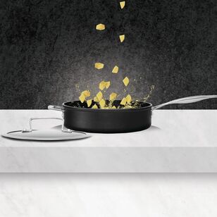 Pyrolux Ignite Saute Pan With Lid Black 28 cm