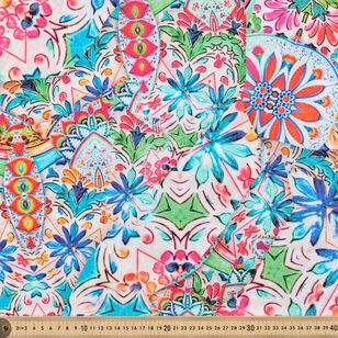 Portafino 135 cm Rayon Fabric  Multicoloured 135 cm