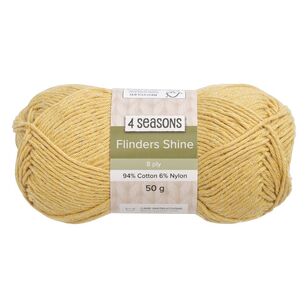 4 Seasons Flinders Shine Yarn Gold Leaf 50 g