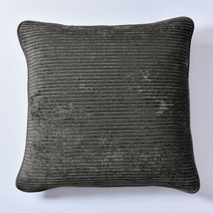 KOO Tabitha Velvet Pillowcase Charcoal European