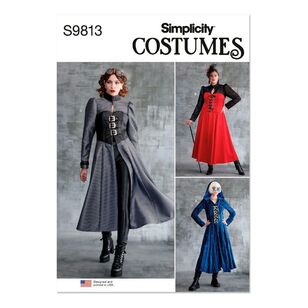 Simplicity S9813 Misses' and Women's Costumes Pattern White