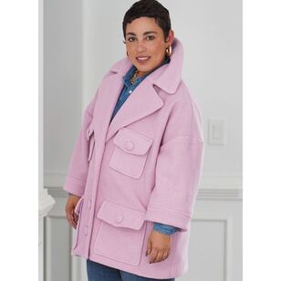 Simplicity S9824 Misses' Coat Pattern by Mimi G Style White XS - XL