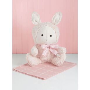 Simplicity S9838 Plush Animals with Blanket Pattern by Elaine Heigl Designs White One Size