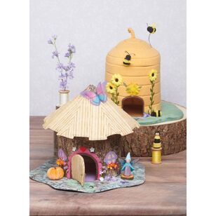 Simplicity S9839 Critter Houses and Peg Doll Accessories Pattern by Carla Reiss Design White One Size
