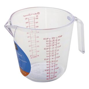Baker's Secret 900 ml Plastic Measuring Cup Clear 900 mL