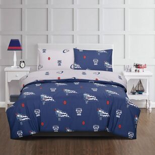 AFL Geelong Cats Quilt Cover Set Teal