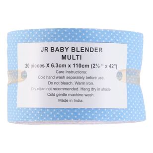 Baby Spot Blender Jelly Roll Multicoloured 6.1 cm x 112 cm