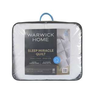 Warwick Home Sleep Miracle Quilt White