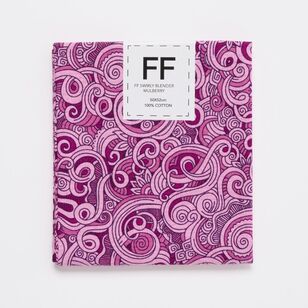 Swirly Flat Fat Blender Mulberry 50 x 52 cm