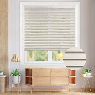 Windowshade 50 mm Faux Wood Venetian Blinds Fawn Textured