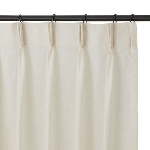 Warwick Home Colorado Sheer Pinch Pleat Curtains Linen