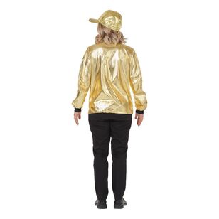 Spartys Gold Bomber Jacket And Hat  Multicoloured