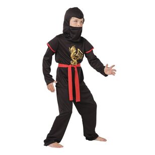 Spartys Kids Ninja Costume  Multicoloured