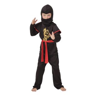 Spartys Kids Ninja Costume  Multicoloured