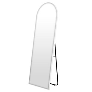 Frame Depot Lilly Floor Standing Arched Mirror White 45 x 150 cm