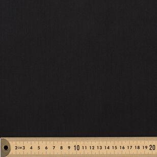 Plain Modal 145 cm Satin Fabric Black Beauty 145 cm