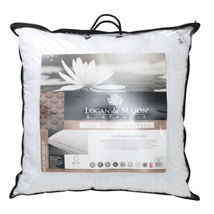 Logan & Mason Hotel Collection European Pillow White European