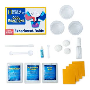 National Geographic Cool Reactions Chemistry Kit Multicoloured