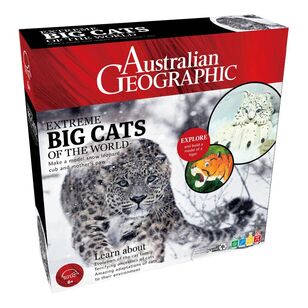 Australian Geographic Extreme Big Cats Of The World Multicoloured