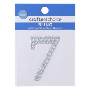 Crafters Choice Bling Adhesive Number 7 Adhesive Numer 7