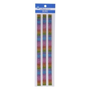 Crafters Choice Bling Rainbow Strips Rainbow Strips