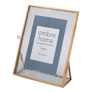 Ombre Home Indie Photo Frame Gold 15.6 x 20 cm