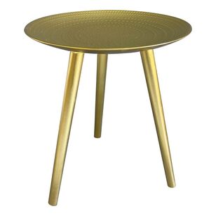 Ombre Home Indie Knockdown Side Table Gold 40 x 47 cm