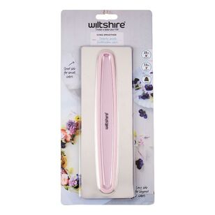 Wiltshire Icing Smoother & Scraper Pink & Stainless Steel