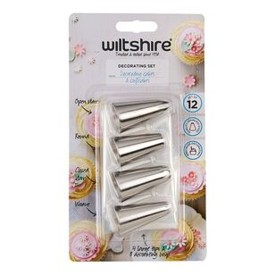 Wiltshire Decorating Kit 12 Piece Set Stainless Steel