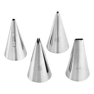 Wiltshire Writing Nozzles Set Of 4 Stainless Steel
