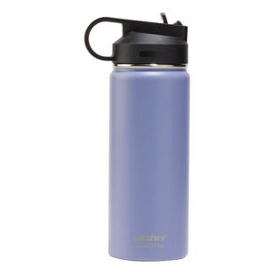 Wiltshire Stainless Steel Drink Bottle Steel Blue 500 mL