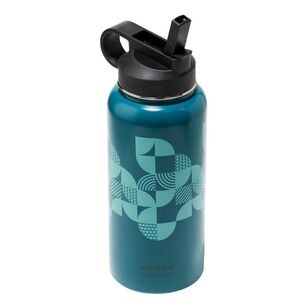 Wiltshire Large Stainless Steel Drink Bottle Blue Opal 900 mL