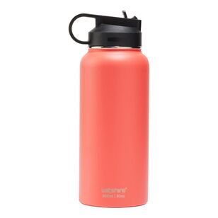 Wiltshire Large Stainless Steel Drink Bottle Coral 900 mL