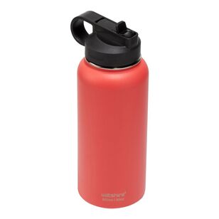 Wiltshire Large Stainless Steel Drink Bottle Coral 900 mL