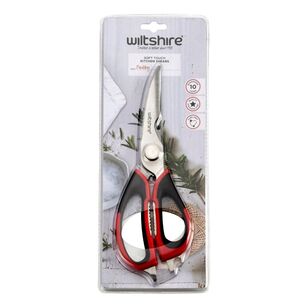 Wiltshire Soft Touch Kitchen Shears Silver & Black
