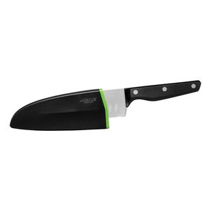 Wiltshire Staysharp Triple Rivet Santoku Knife Black & Green 15 cm