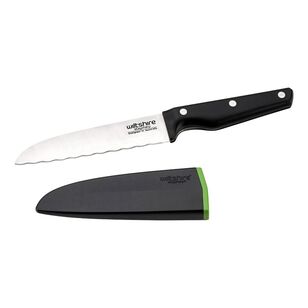 Wiltshire Staysharp Triple Rivet Multipurpose Knife Black & Green 15 cm