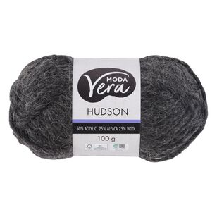Moda Vera Hudson Yarn Charcoal 100 g