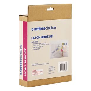 Crafters Choice Latch Hook Birdie Kit Multicoloured